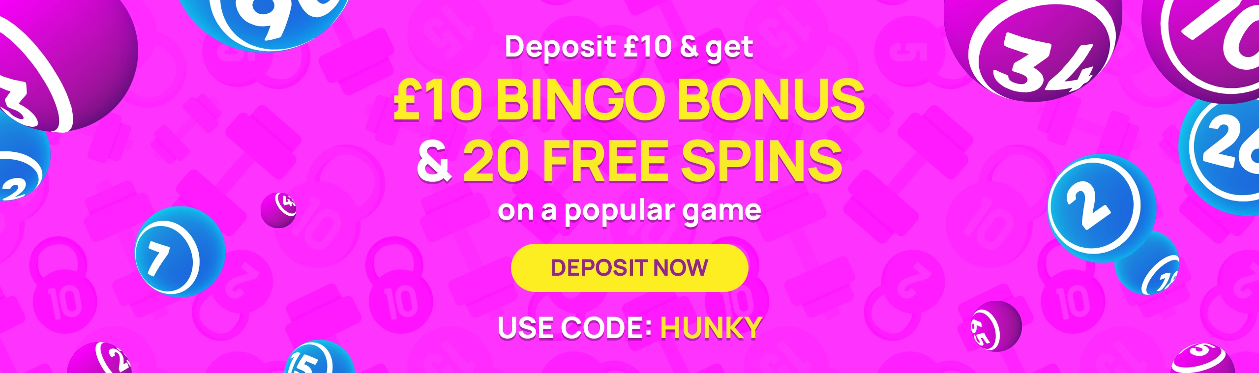 Welcome to Hunky Bingo